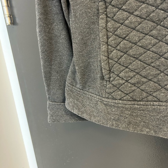 Noel Asmar M Gray Quilted Utility Jacket with elbow patches GUC - Picture 9 of 16